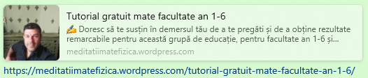 Material gratuit mate facultate an 1-2