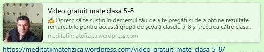 Material gratuit mate clasa 5-8