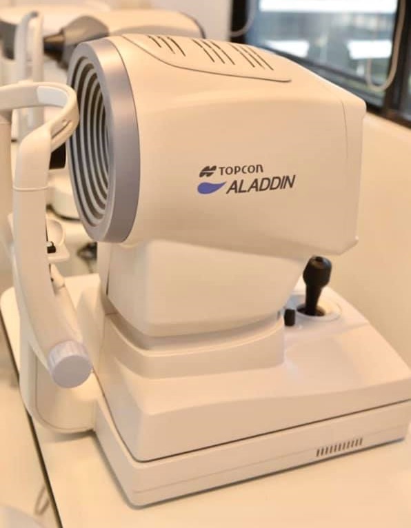 Topcon Aladdin Optical Biometer and Corneal Topographer