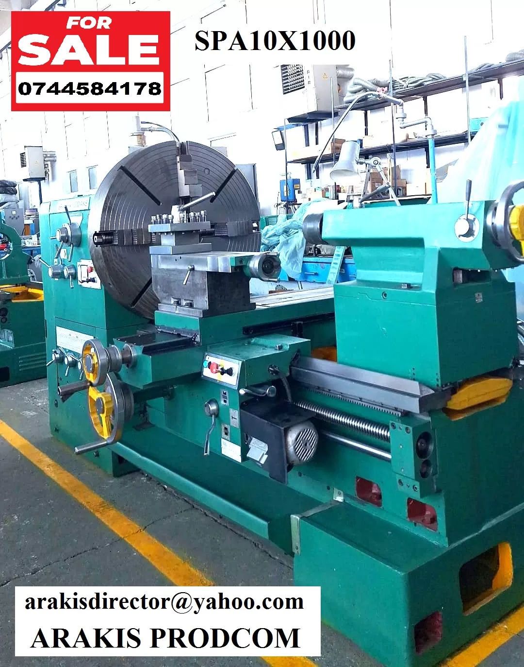 Vand diferite masini-unelte, strunguri SPS1250, SPA800, SNA800, 560, freze FU36PM, FU32, FUS22, etc