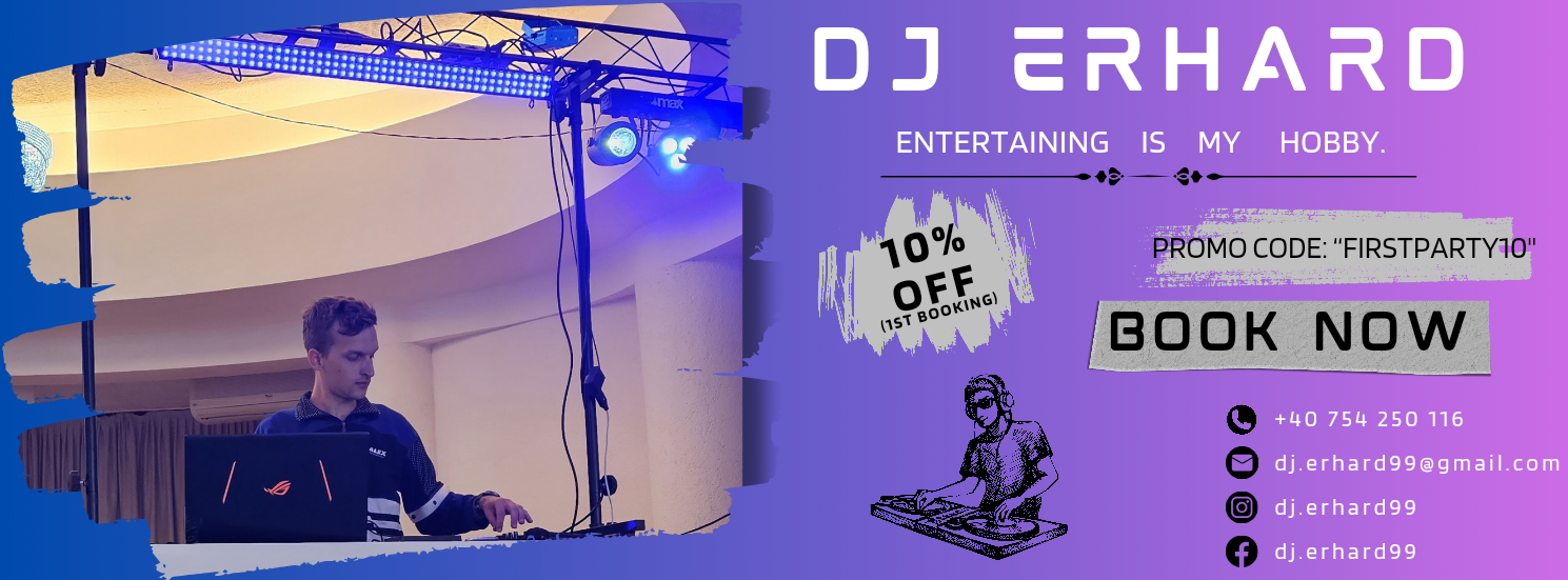 DJ ERHARD – Sonorizări Evenimente