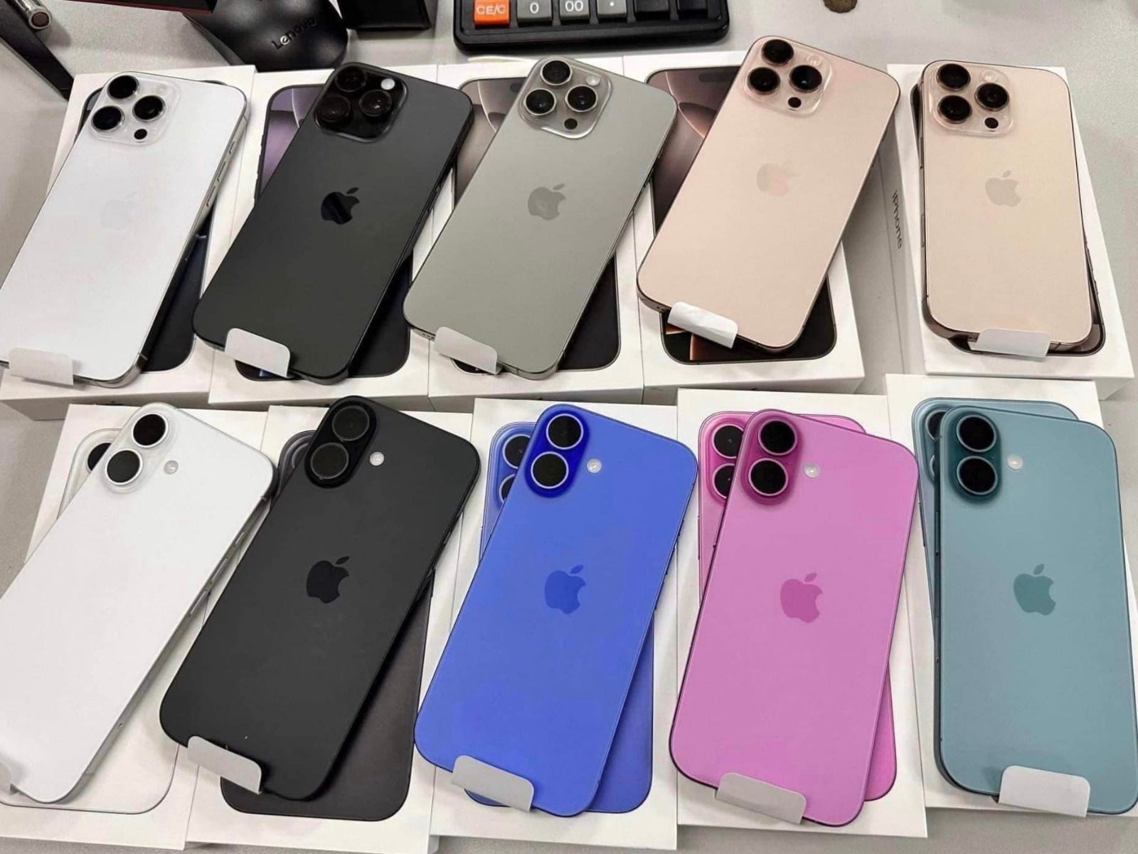 Apple iPhone 16 Pro Max, iPhone 16 Pro, iPhone 16, iPhone 16 Plus, iPhone 15 Pro Max, iPhone 15 Pro