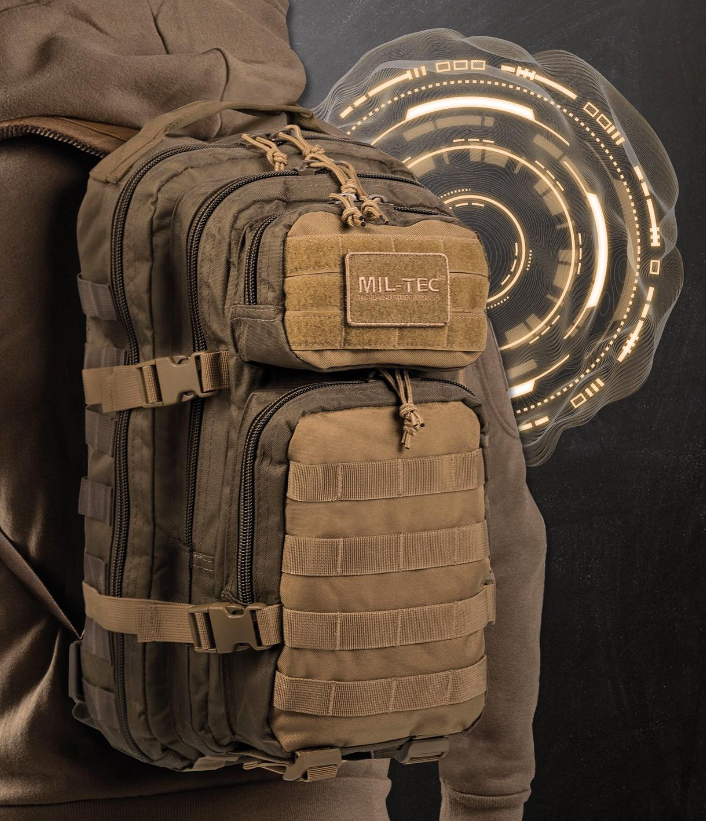 www.autenticshop.ro – GHIOZDAN MIL-TEC RANGER Verde/Coyote Rucsac Oras Geanta Rucsac Militar Nou