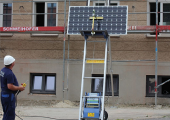 Lift pentru panouri solare
