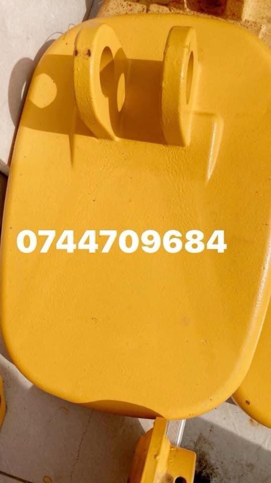 Patine telescopare calare 3cx 4cx cale si protectii jcb