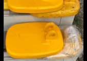 Patine telescopare calare 3cx 4cx cale si protectii jcb