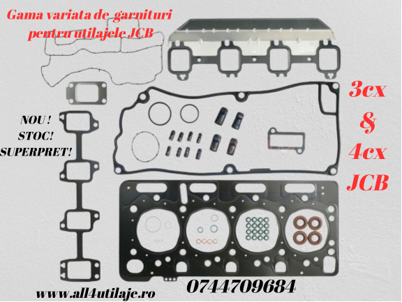 Kit garnituri 3cx 4cx jcb in stoc