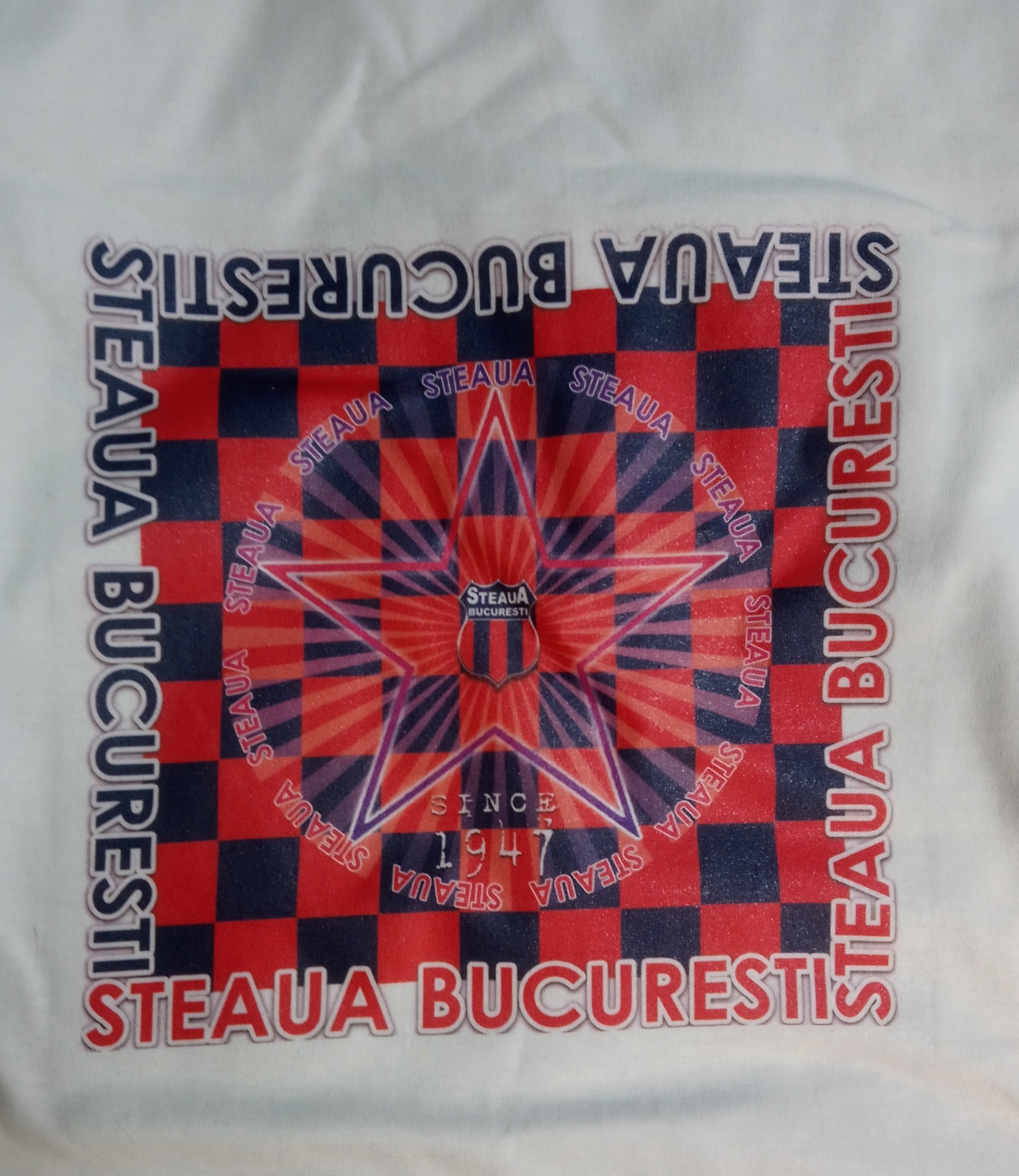 Tricou alb, fani , Dinamo, Rapid, Steaua