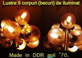 Lustra 9 brațe