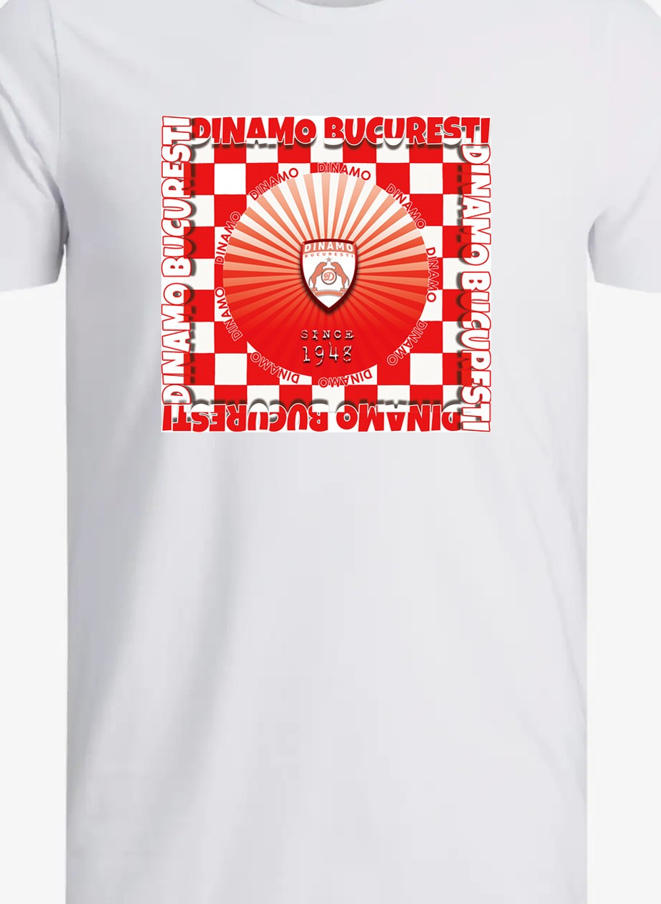 Tricou alb, fani , Dinamo, Rapid, Steaua
