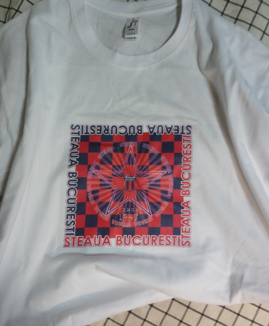 Tricou alb, fani , Dinamo, Rapid, Steaua