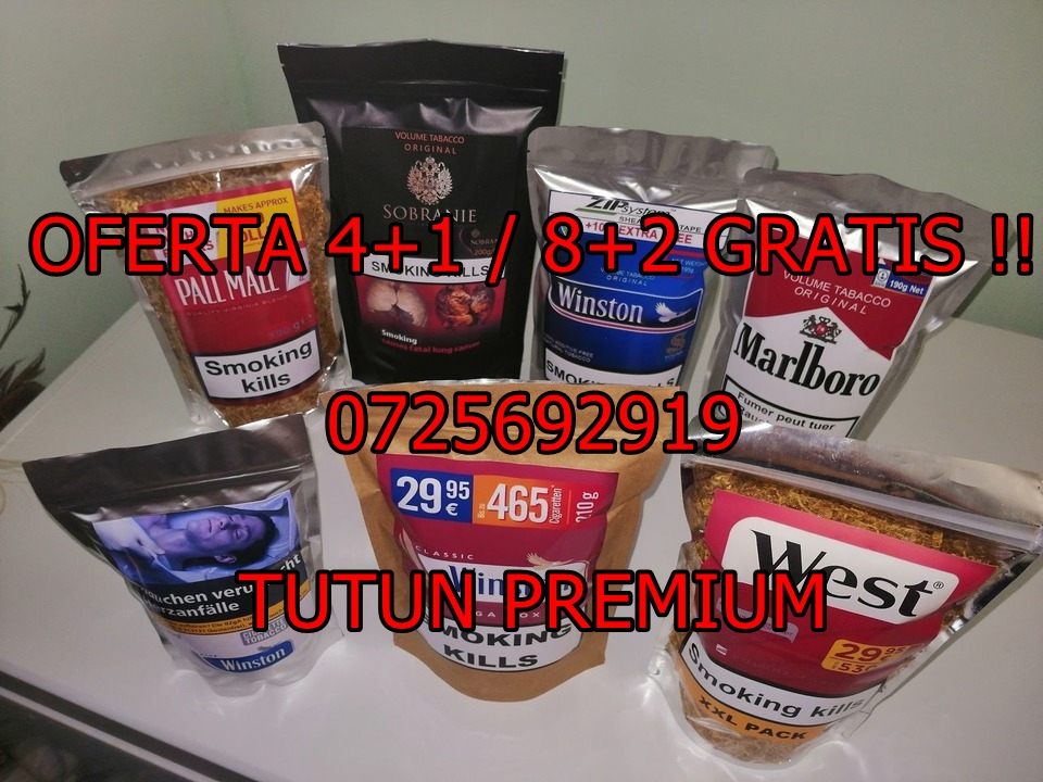 Tutun Firicel la punga sigilata de 190g – livrare rapida ! Oferta 4+1