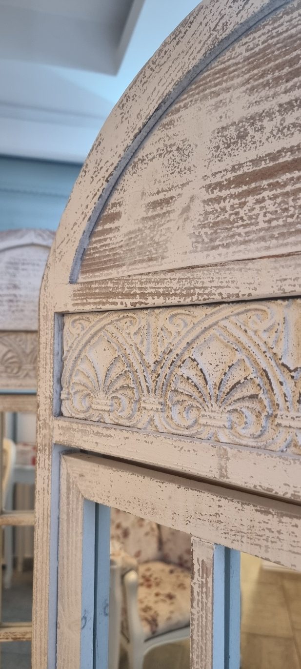 Paravan Vintage Oglinzi Lemn Masiv