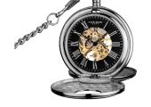 Ceas de buzunar clasic schelet | Akribos XXIV AK609 – Eleganță care bate la timp