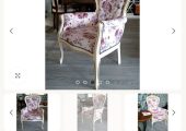 2 Scaune Boem Elegant Vintage
