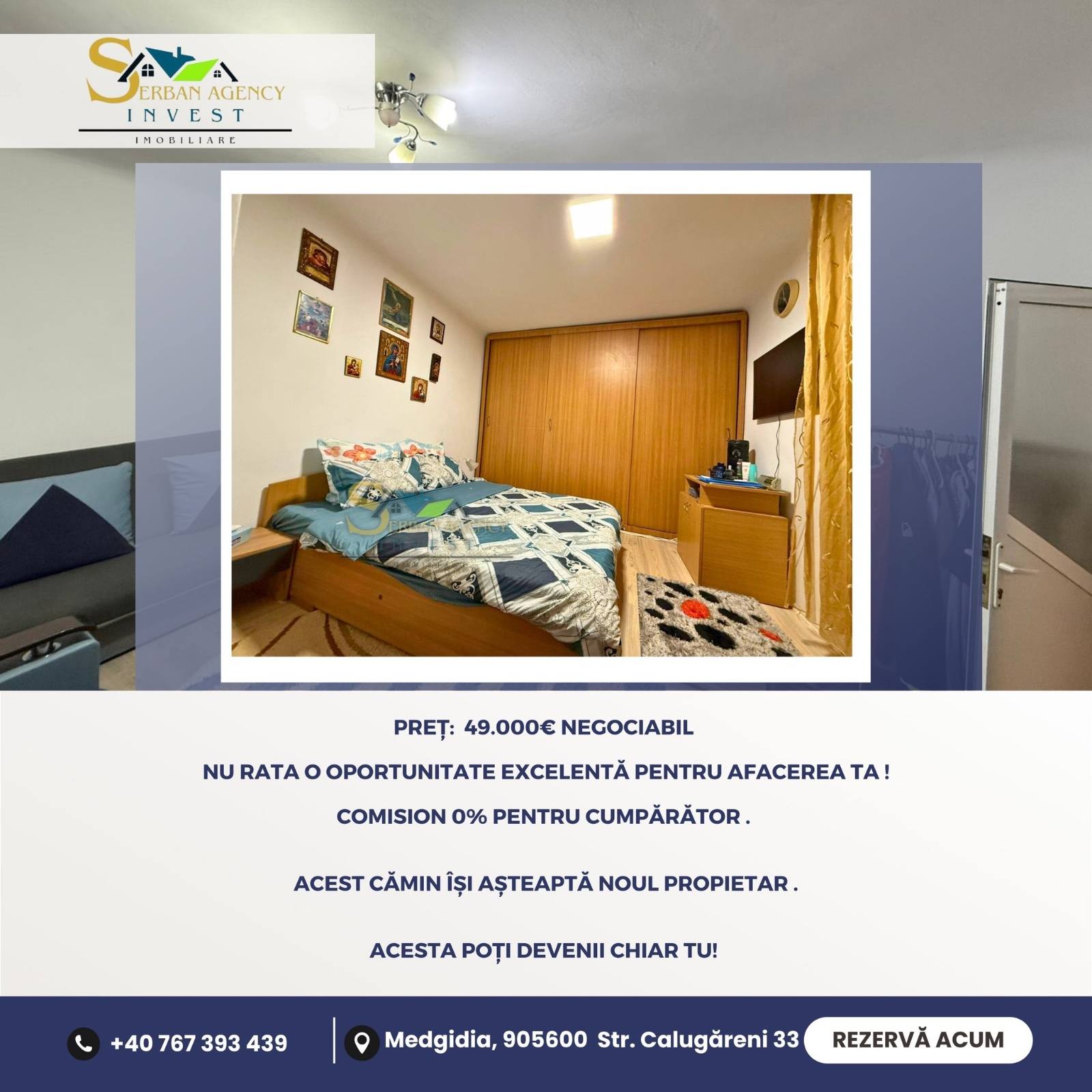 APARTAMENT DE VANZARE MEDGIDIA