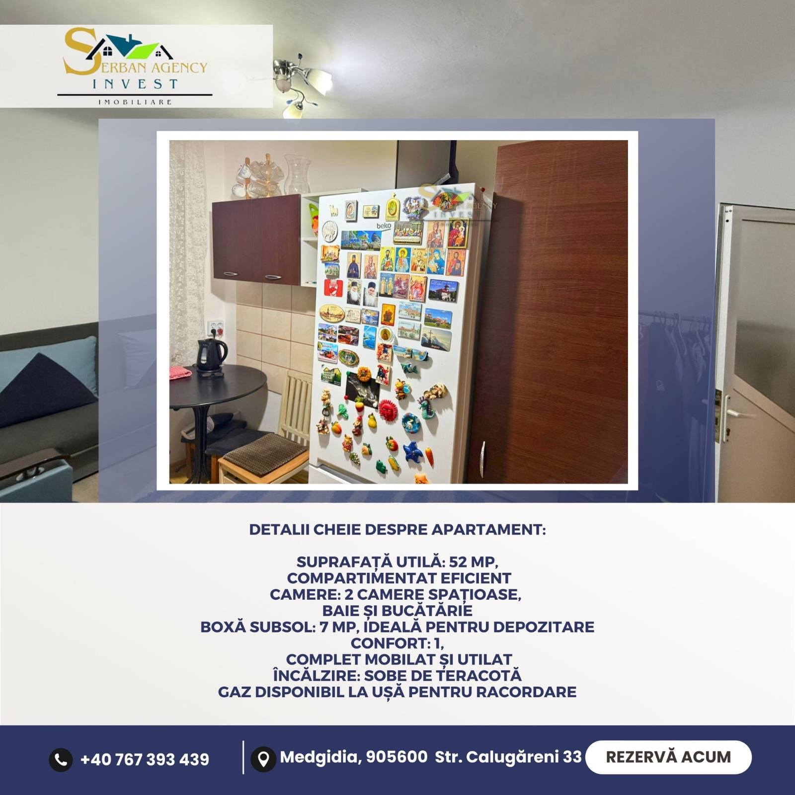 APARTAMENT DE VANZARE MEDGIDIA