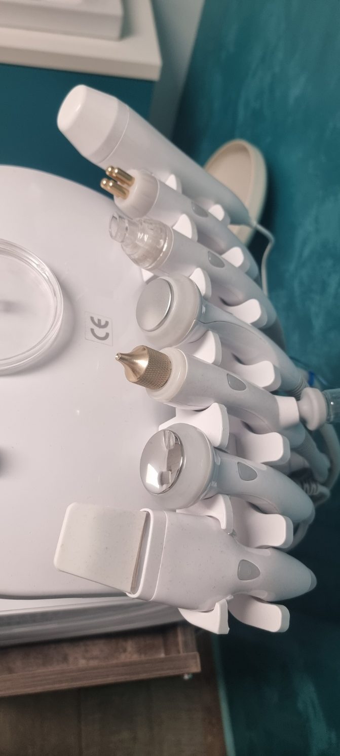 Aparat cosmetic profesional analizor de piele pentru curățare cu hidrogen combinat 9 în 1