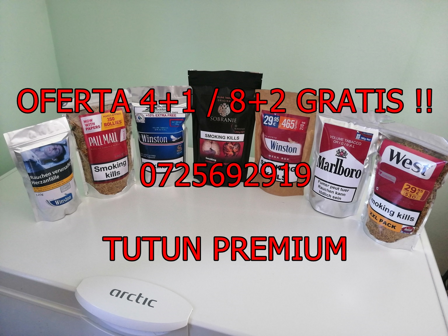 Tutun Firicel la punga sigilata de 190g – livrare rapida ! Oferta 4+1