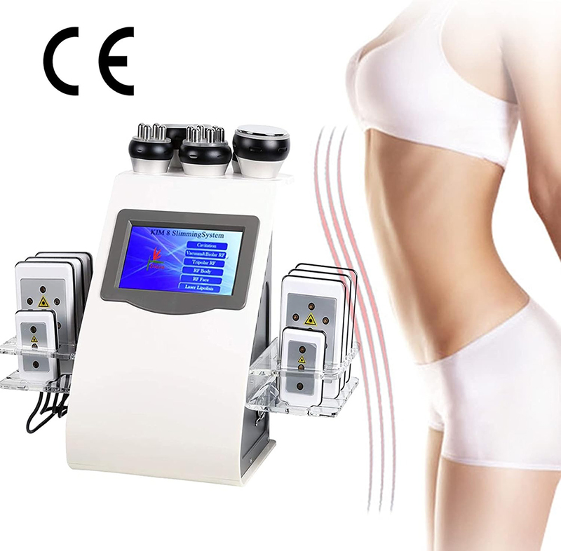 Aparat profesional cavitație cu lipolaser, radiofrecvență vaccum cu RF M919S