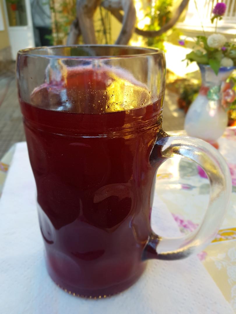 Must din struguri soi căpșunică (fragă neagră , frăguță) 100% BIO