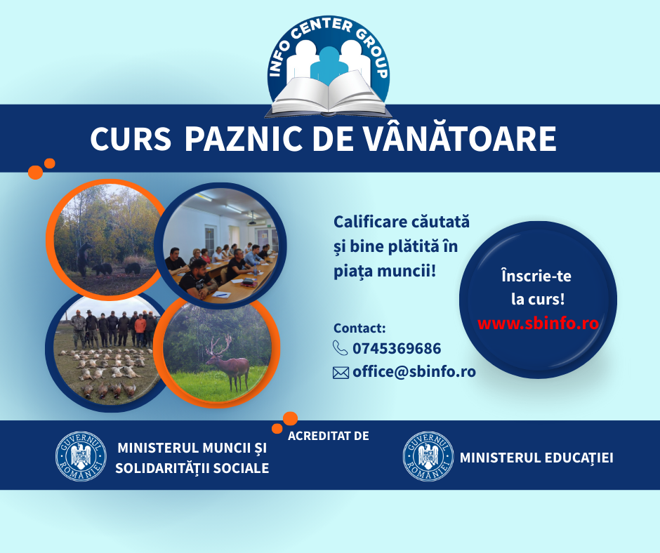 Curs Paznic de vânătoare