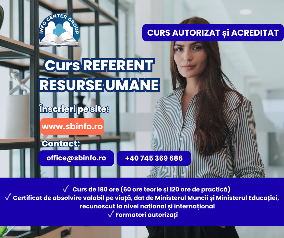 Curs Referent Resurse umane