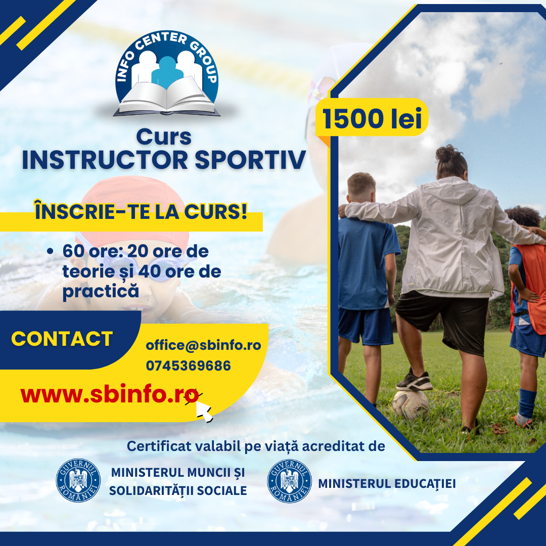 Curs Instructor Sportiv