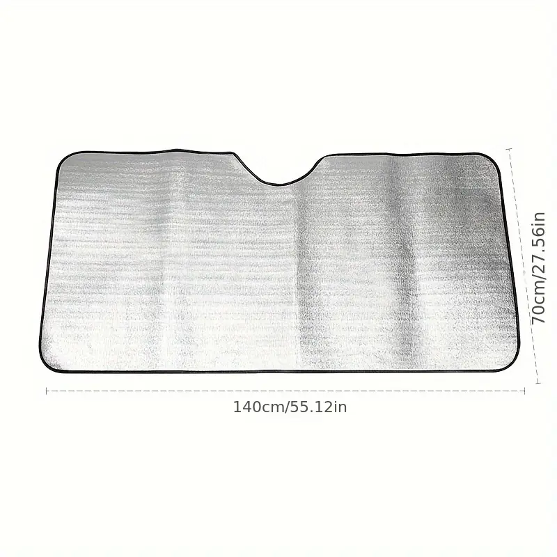 Parasolar auto 140X70 cm – Green Tinted, protecție UV și intimitate