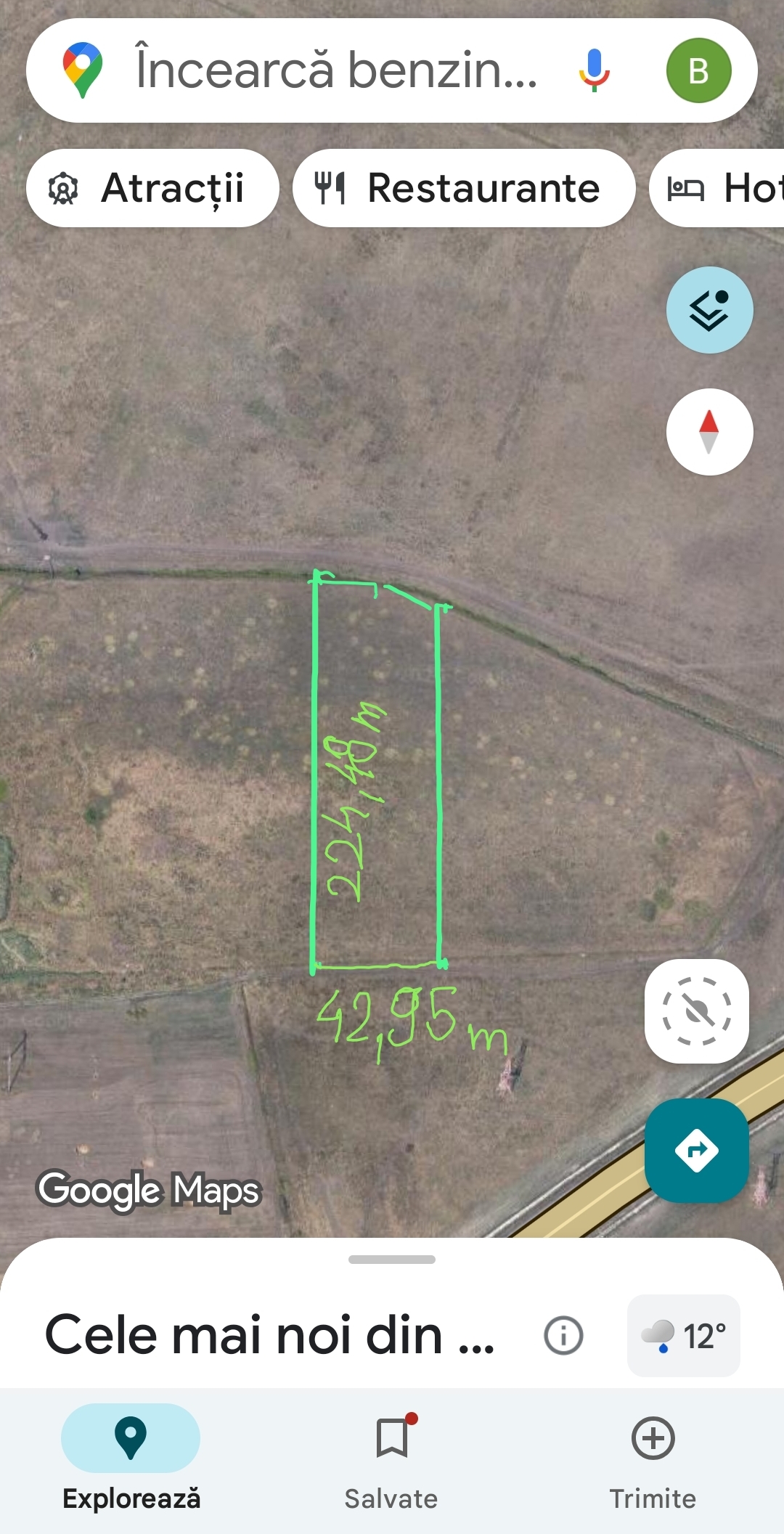 Vând Teren Lângă Autostrada Sibiu