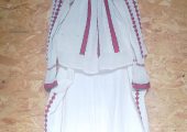 Vând costum popular muntenesc – 6 piese, lucrat manual