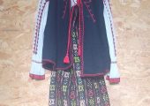 Vând costum popular muntenesc – 6 piese, lucrat manual