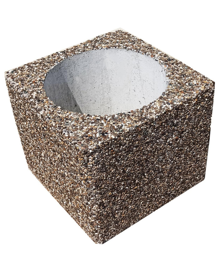 Jardiniere si ghivece din beton si marmura