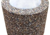 Jardiniere si ghivece din beton si marmura