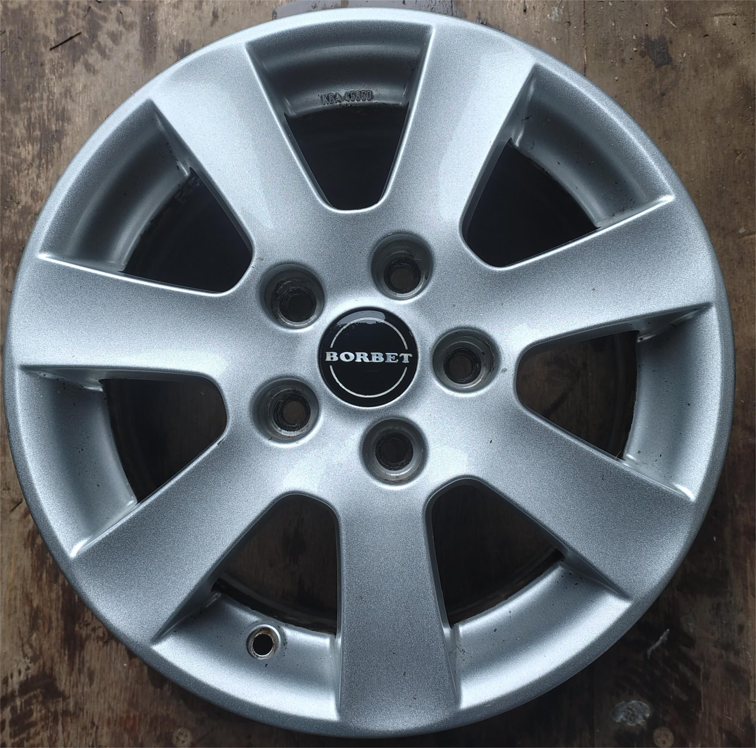 Jante aliaj 15 zoll marca Borbet, gama Honda, Hyundai, Kia, Mazda