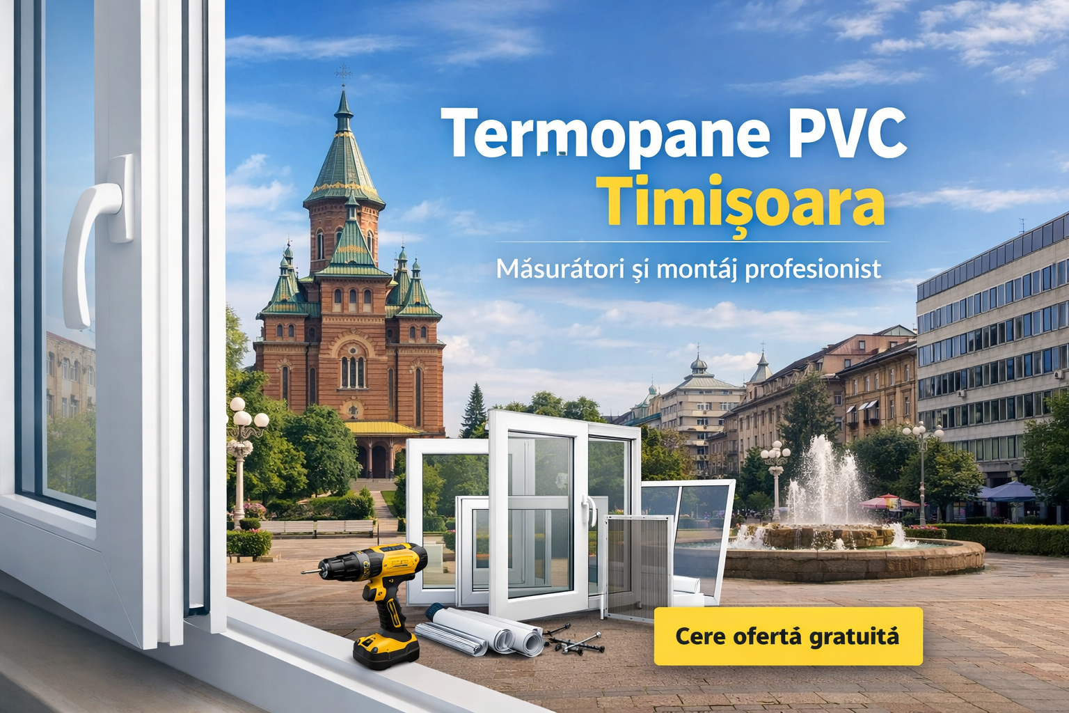 Termopane & Rulouri Exterioare