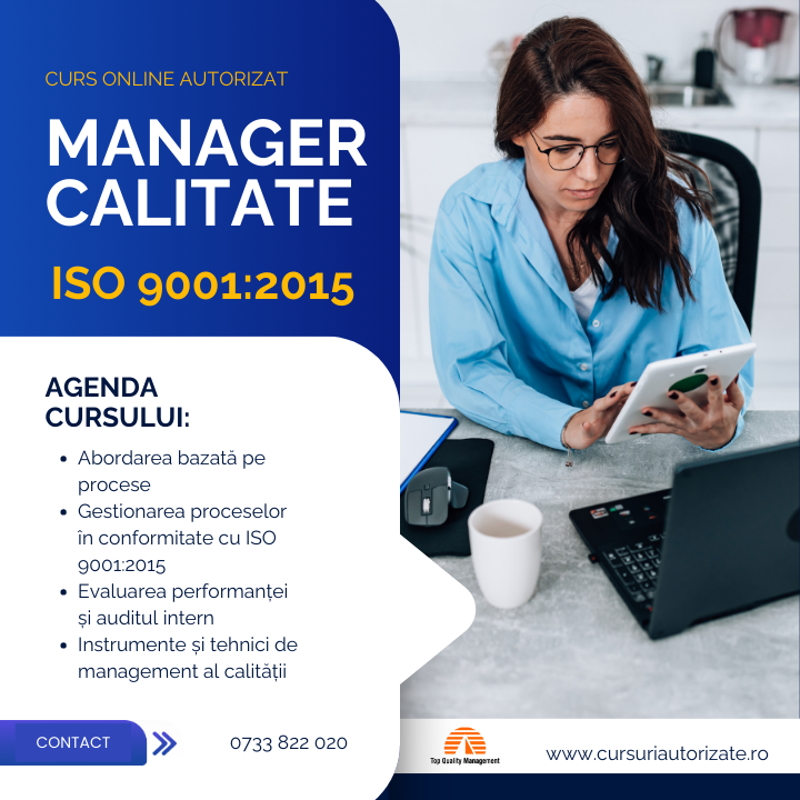 Curs Manager al sistemelor de management al calitatii