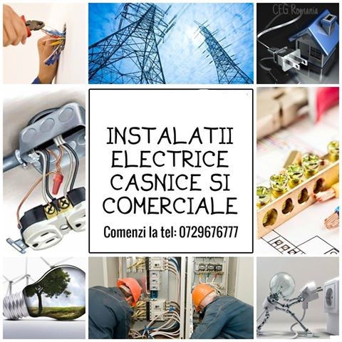 Atelier. Instalații electrice,noi sau reparații