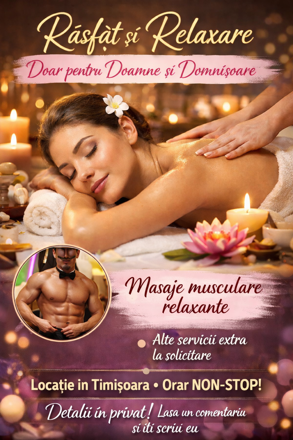 masaj de relaxare si alte servicii