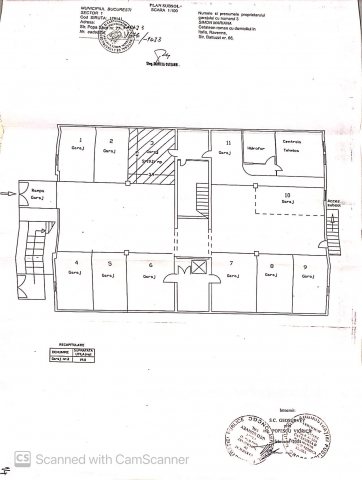 Inchiriez spatiu de birouri, zona Aviatorilor, 125mp, 1.875euro