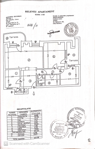 Inchiriez spatiu de birouri, zona Aviatorilor, 125mp, 1.875euro