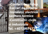 Construcții civile si industriale și Atelier de confecții metalice si lucrări de sudură