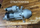 Electromotor cun reductor pentru 3cx si 4cx jcb
