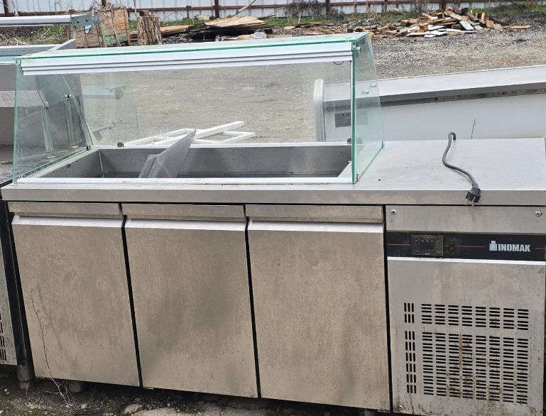 Vitrina Rece cu spatiu de depozitare racit – SH in stare F BUNA