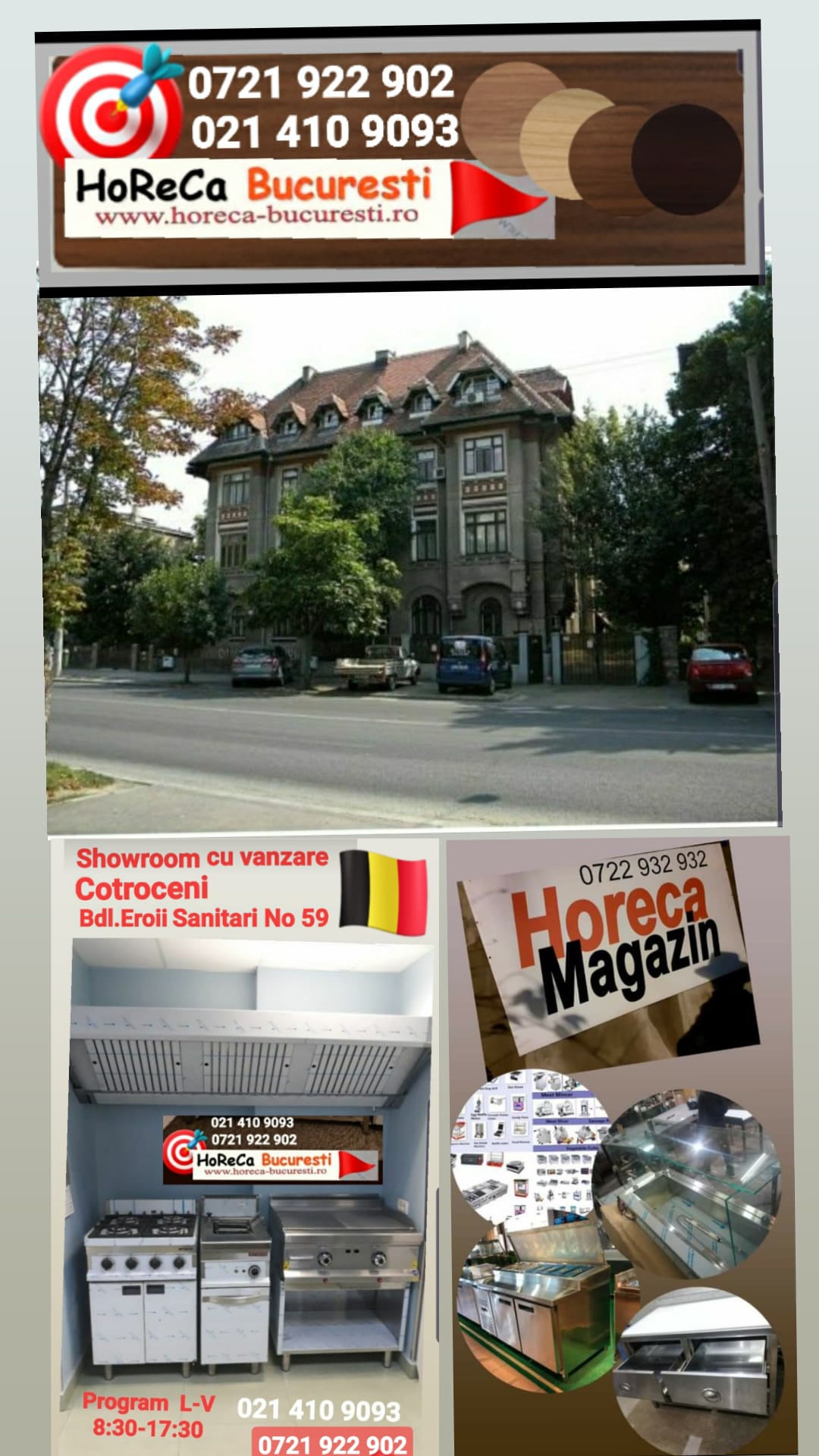 Vitrina Rece cu spatiu de depozitare racit, 2 usi,Horeca Bucuresti