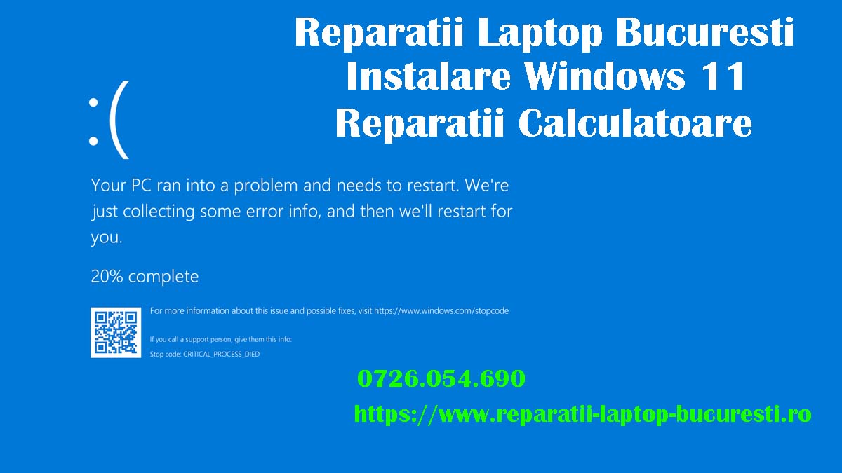 Service IT Profesional – Reparatii Laptop – Service PC – Instalare Windows la Domiciliul Clientului