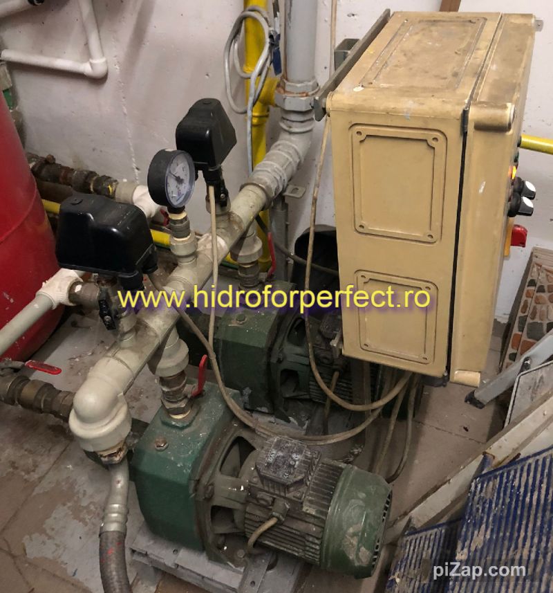 Reparatii grupuri de pompare blocuri Bucuresti si Ilfov