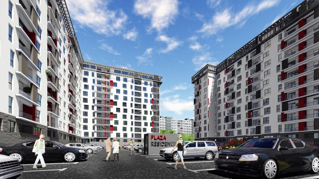 Garsoniera cu balcon 33mp, Bucuresti, Plaza Romania, 127.000 euro