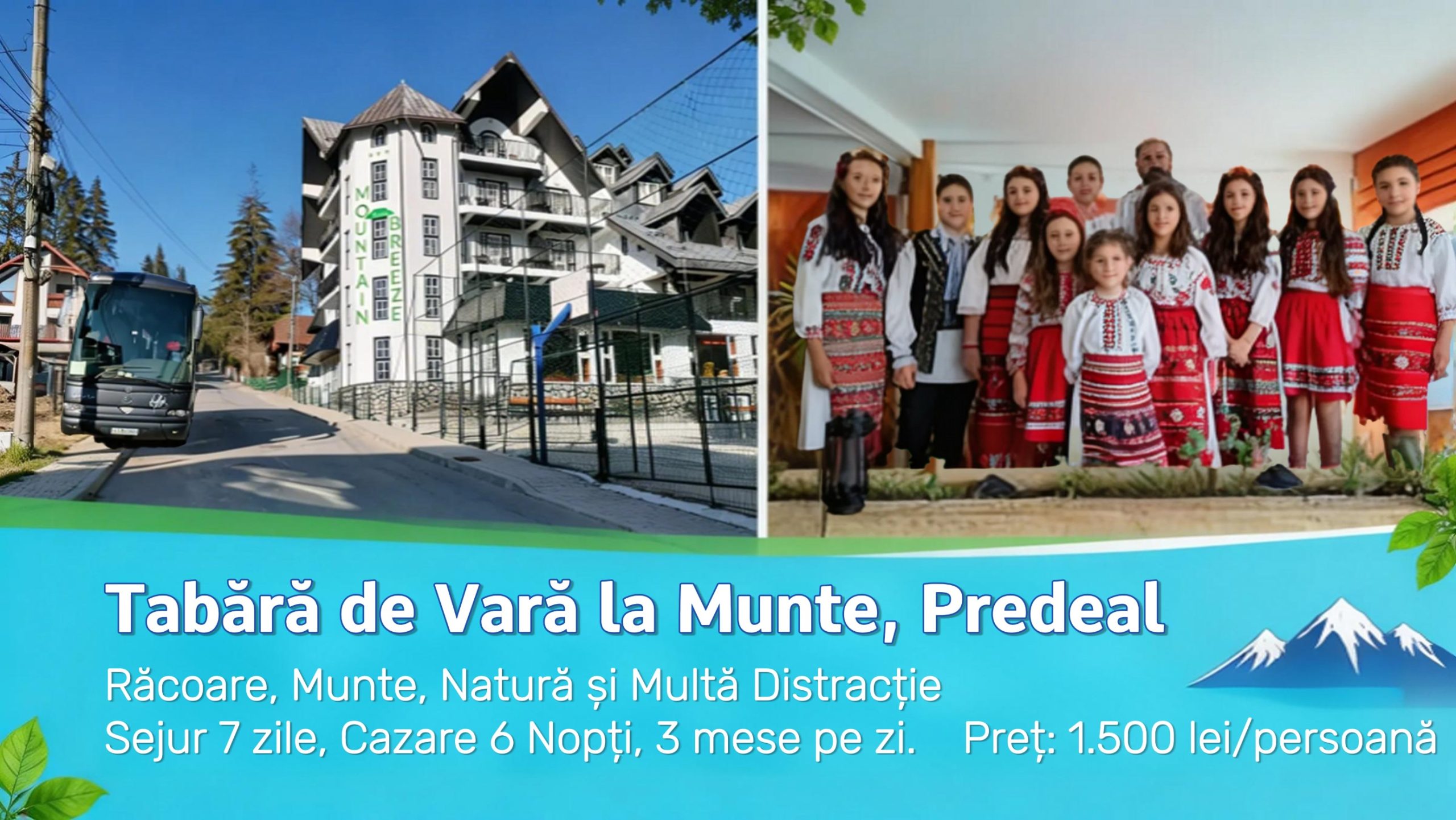 Tabără de Vară la Munte – Predeal, 2026