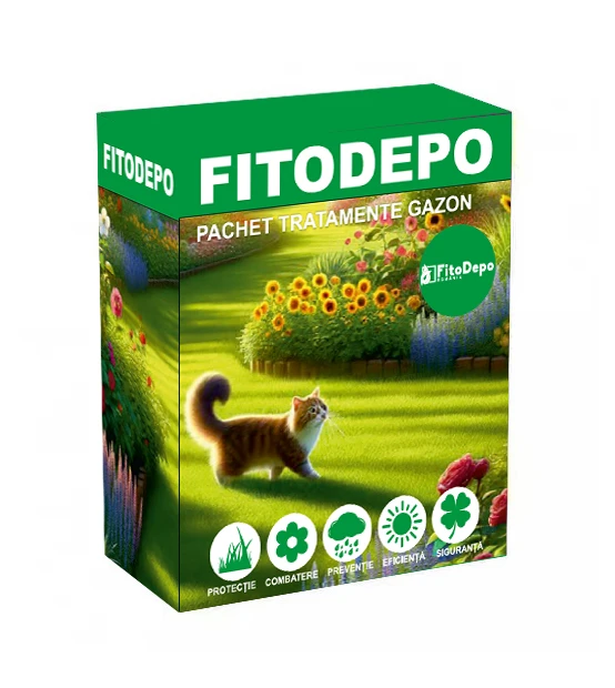Pachet tratament pentru gazon – Fitodepo